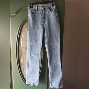 Curve Love A&F The 90's Straight Ultra High Rise